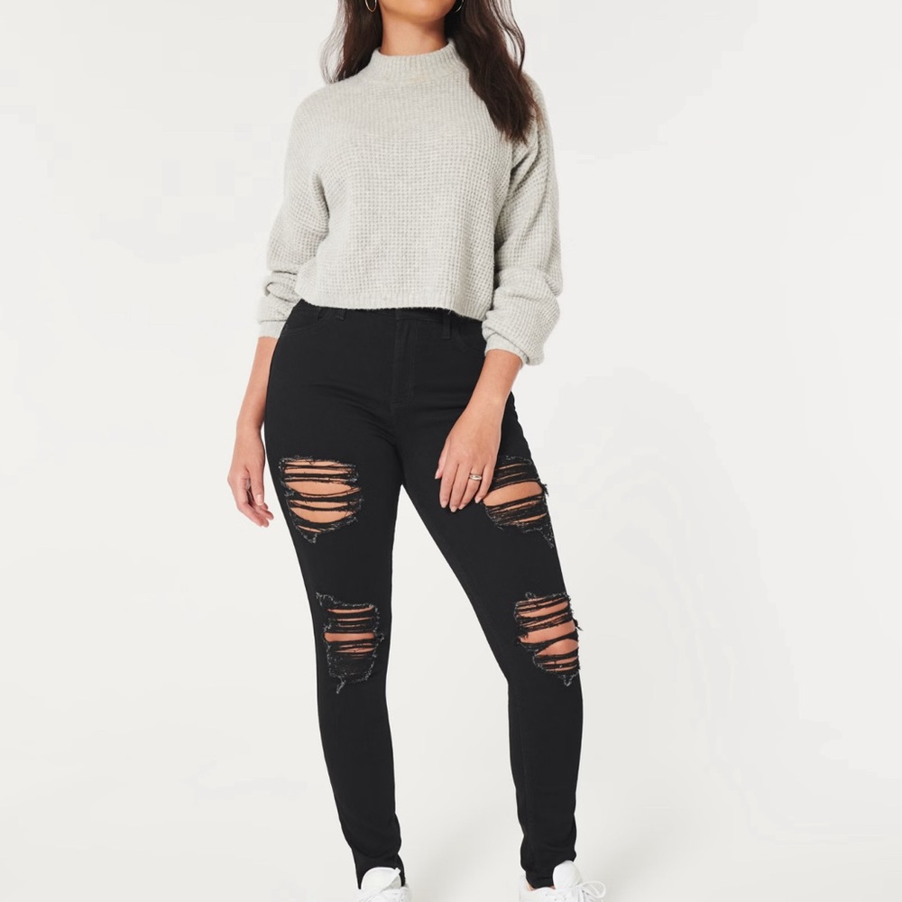 Hollister Ripped Skinny Jeans